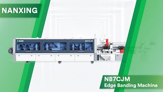 Nanxing NB7CJM Auto edge banding machine [upl. by Eninaj]