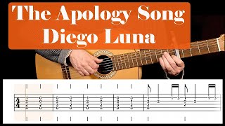 The Apology Song  The Book of Life  Diego Luna  Guitarra Guitar Tutorial with Tabs [upl. by Sylvester166]