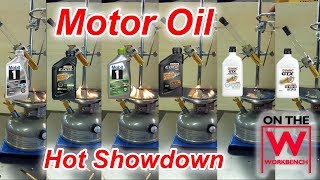 Motor Oil Testing  Hot Part 2 of 2 [upl. by Rhpotsirhc]