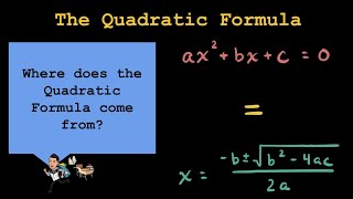 Where did the Quadratic Formula come from [upl. by Ahsilahs701]