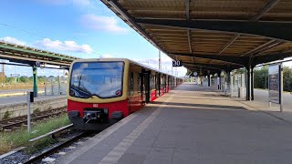 Mitfahrt in der S1 von Oranienburg bis Gesundbrunnen in br481482mod 395 [upl. by Nitram932]