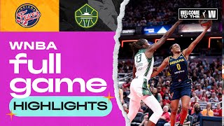 Seattle Storm vs Indiana Fever  FULL GAME HIGHLIGHTS  August 18 2024 [upl. by Odraude]