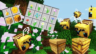 Cách nuôi ong lấy mậtsáp ong và những điều bạn cần biết về con ong trong MINECRAFT [upl. by Iain526]