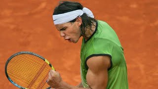 Nadal vs Puerta Ultimo Game 3er setRoland Garros 2005 [upl. by Morie409]