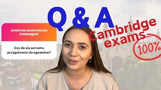 EGZAMINY CAMBRIDGE  TO MUSISZ WIEDZIEĆ QampA [upl. by Aipmylo]