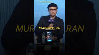 It was difficult to face Muralitharan during 2010 muralidharan souravganguly ganguly cricket [upl. by Acired]