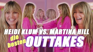 Heidi Klum vs Martina Hill die besten Outtakes [upl. by Clark96]