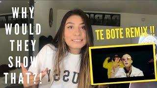 TE BOTE  REMIX  MY REACTION [upl. by Cianca761]