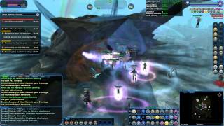 City of Heroes  gameplay Seed of Hamidon zone event [upl. by Ollayos]