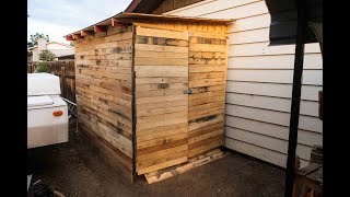 Shed MK III  Pallet Shed for 40 [upl. by Sixel]