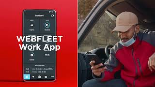 Webfleet Work App  Everything your drivers need to stay on top of their daily tasks [upl. by Robinetta]