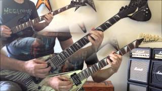 Megadeth  Lucretia All Guitar Cover No Backing Track [upl. by Aitnyc132]