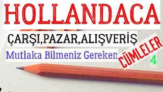 Hollandaca ÖğreniyorumHollandaca Alışveriş Günlük Konuşma CümleleriLearn Dutch [upl. by Musser]