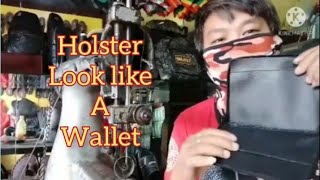 How to make Holster that look a like a wallet [upl. by Elstan]