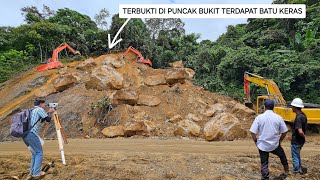 It has been proven today that on the Batu Jomba hill there are large rocks [upl. by Kane]