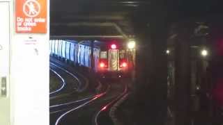 NYC Subway Brooklyn bound R160 Z Train leaving Essex St [upl. by Lever]