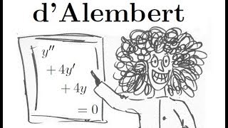 das Reduktionsverfahren von DAlembert Differentialgleichung zweiter Ordnung 5  Mathematik [upl. by Zoila]