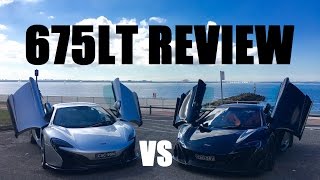 McLaren 675LT VS McLaren 650S Review [upl. by Jeremiah]