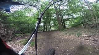 Epping MTB Trails  High Beech to Great Monk Wood [upl. by Ahsinauj512]