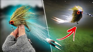 Tie TV  Paolos Articulated Double Tail Pike Fly Tying [upl. by Silisav]