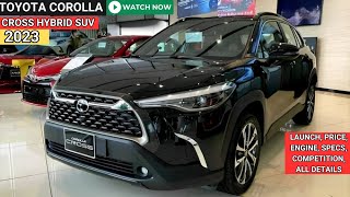 TOYOTA LAUNCH COROLLA CROSS PREMIUM SUV IN INDIA 2024  PRICE LAUNCH DATE REVIEW  UPCOMING CARS [upl. by Namaj]