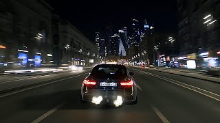 Moscow Night BMW M4  LIMMA Girl [upl. by Thetos]