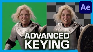 Green Screen Keying with Keylight in After Effects CC [upl. by Asertal]