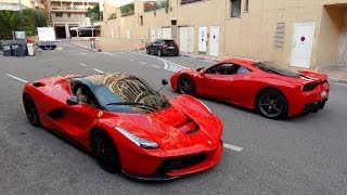 Ferrari LaFerrari amp 458 Speciale LOUD accelerations [upl. by Cohbath]