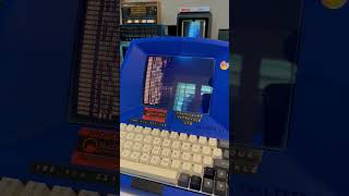 Raspberry Pi in a Callisto2 3d printed case running retro cool terminal [upl. by Yelrehs]