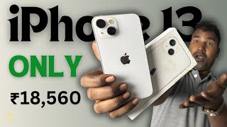 Second Hand iPhone 13 at 18560₹ only II Best 5 Website to Buy 2nd hand iPhone in India ✅ [upl. by Ahsiele]