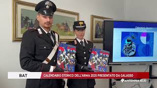 01 NOVEMBRE 2024 BAT CALENDARIO STORICO DELL’ARMA 2025 PRESENTATO DA GALASSO [upl. by Yentirb]