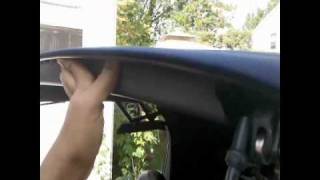 Mini Cooper Convertible Top Repair Part 1 [upl. by Guy97]