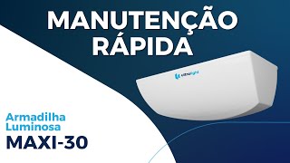 MANUTENÇÃO RÁPIDA  Armadilha Maxi30 Ultralight [upl. by Glad]