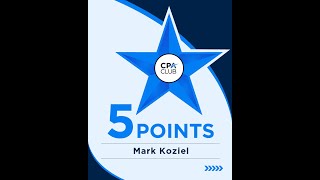 Five Points  A New Era for the AICPA Mark Koziel Takes the Helm [upl. by Akehsal]