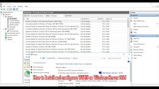 How to install and configuare WSUS Windows update on Windows Server 2016 [upl. by Neltiac]