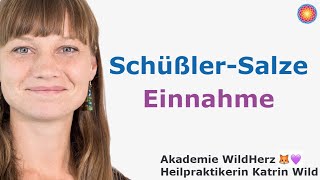 Schüßler Salze Einnahme wie nimmt man die SchüßlerSalze richtig ein Heilpraktikerin erklärt [upl. by Schnapp]