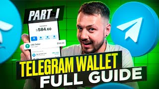 Get Started with Telegram Wallet FULL GUIDE [upl. by Matty]