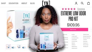 Trying Young Nails EXTREME Low Odor Acrylic Kit [upl. by Burkle571]