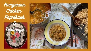 Hungarian Chicken Paprikash and Tarhonya [upl. by On349]