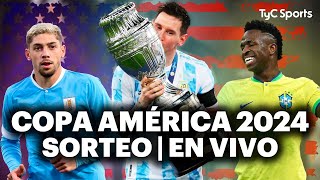 EN VIVO 🔴 SORTEO COPA AMÉRICA 2024 ⚽ ARGENTINA y MESSI defienden el título en ESTADOS UNIDOS [upl. by Anec734]