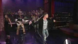 Ricky Martin amp Amerie I dont care live letterman [upl. by Suellen]