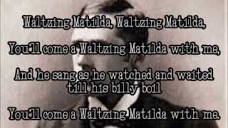 Waltzing Matilda Lyrics [upl. by Yatnohs]