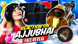 AJJUBHAI FACE REVEAL😱 REACTION ON AJJU BHAI FACE REVEAL🥵  TotalGaming093  BINDASS LAILA [upl. by Jezabel]