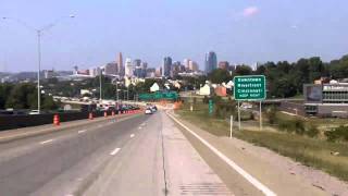 Driving North Through Cincinnati Oh [upl. by Carina317]