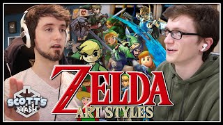 The Best and Worst of Zelda Art Styles with PeanutButterGamer [upl. by Willy932]