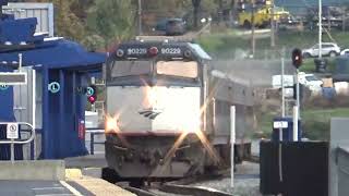 Southbound Amtrak 507 pulls into the Tacoma Dome Station [upl. by Aneis474]