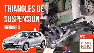 Changer les Triangles de suspension Megane 3 🚗 [upl. by Finzer]