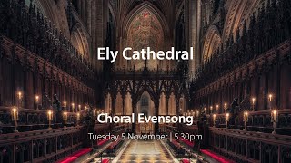 Choral Evensong  5 November [upl. by Suoivatnom]