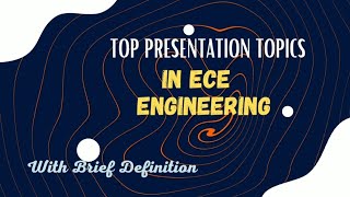 Top 20 Seminar Topics for ECE  Presentation Topics for Electronics and Communication Engineering [upl. by Tergram920]