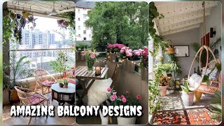 Small Balcony Decorating Ideas 2023  Modern Balcony Makeover [upl. by Pugh753]